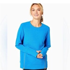 Addison Bay The Everyday Crewneck Breakpoint Blue Sz XL